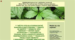 Desktop Screenshot of jiaogulan.cz