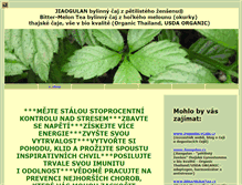 Tablet Screenshot of jiaogulan.cz